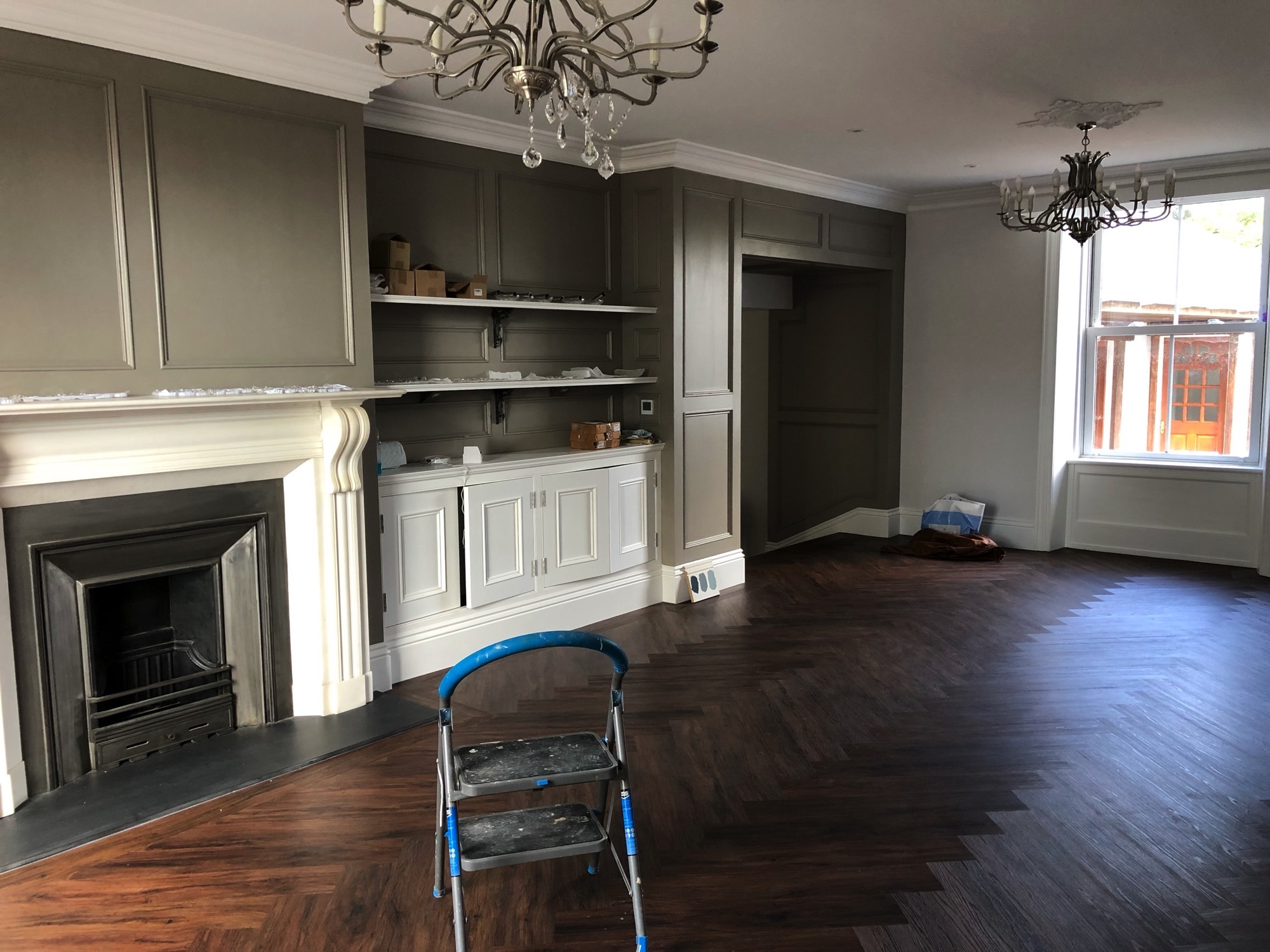 Formal lounge restoration in Jersey by Gary Simpson