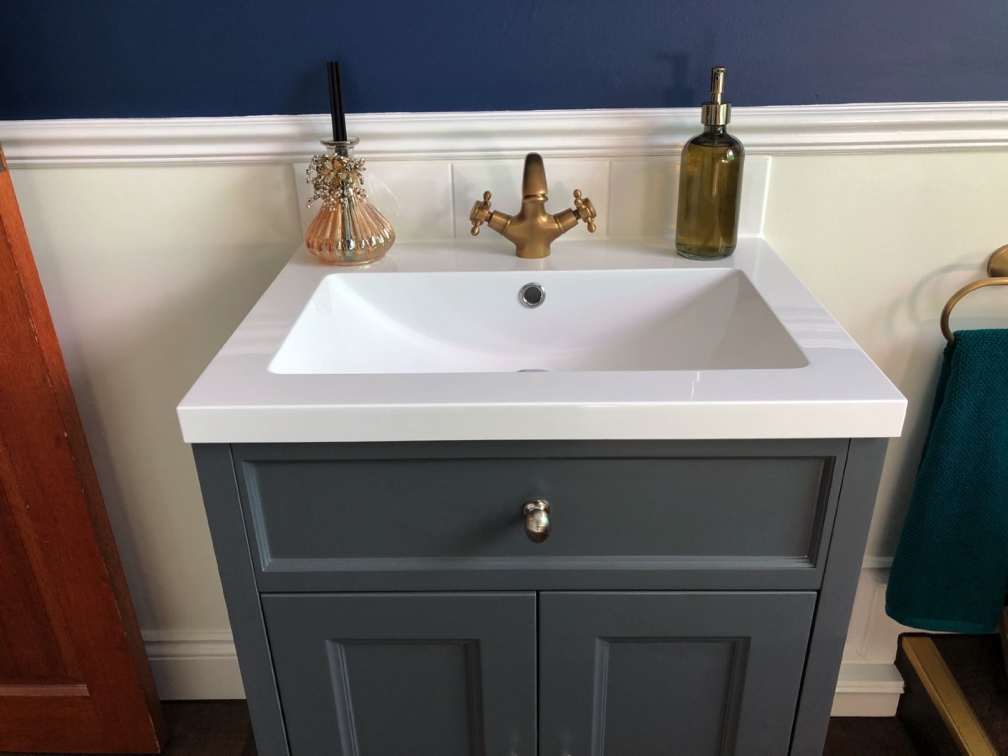 Main house bathroom renovation in Jersey by Gary Simpson