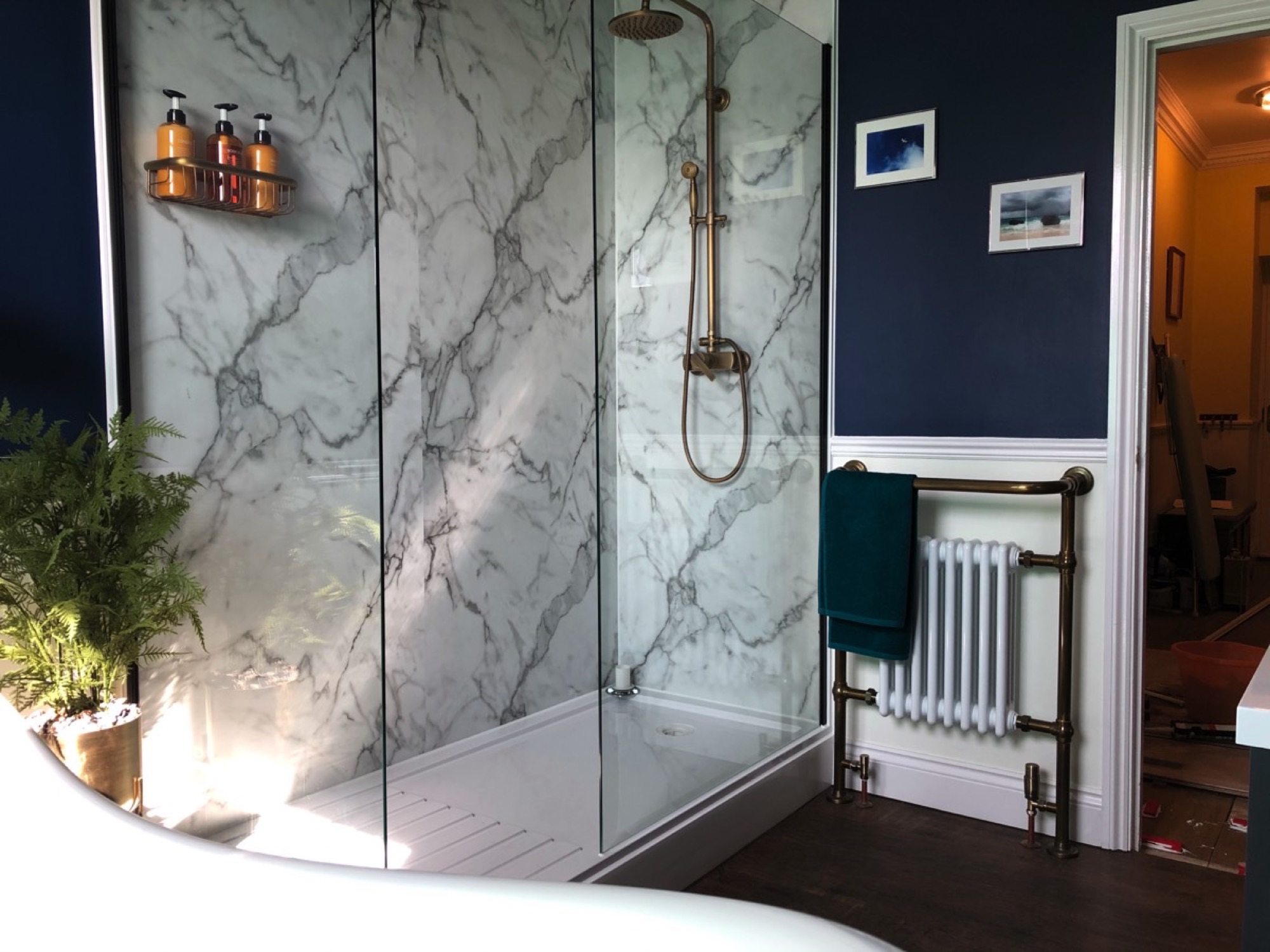 Main House Bathroom — finished result