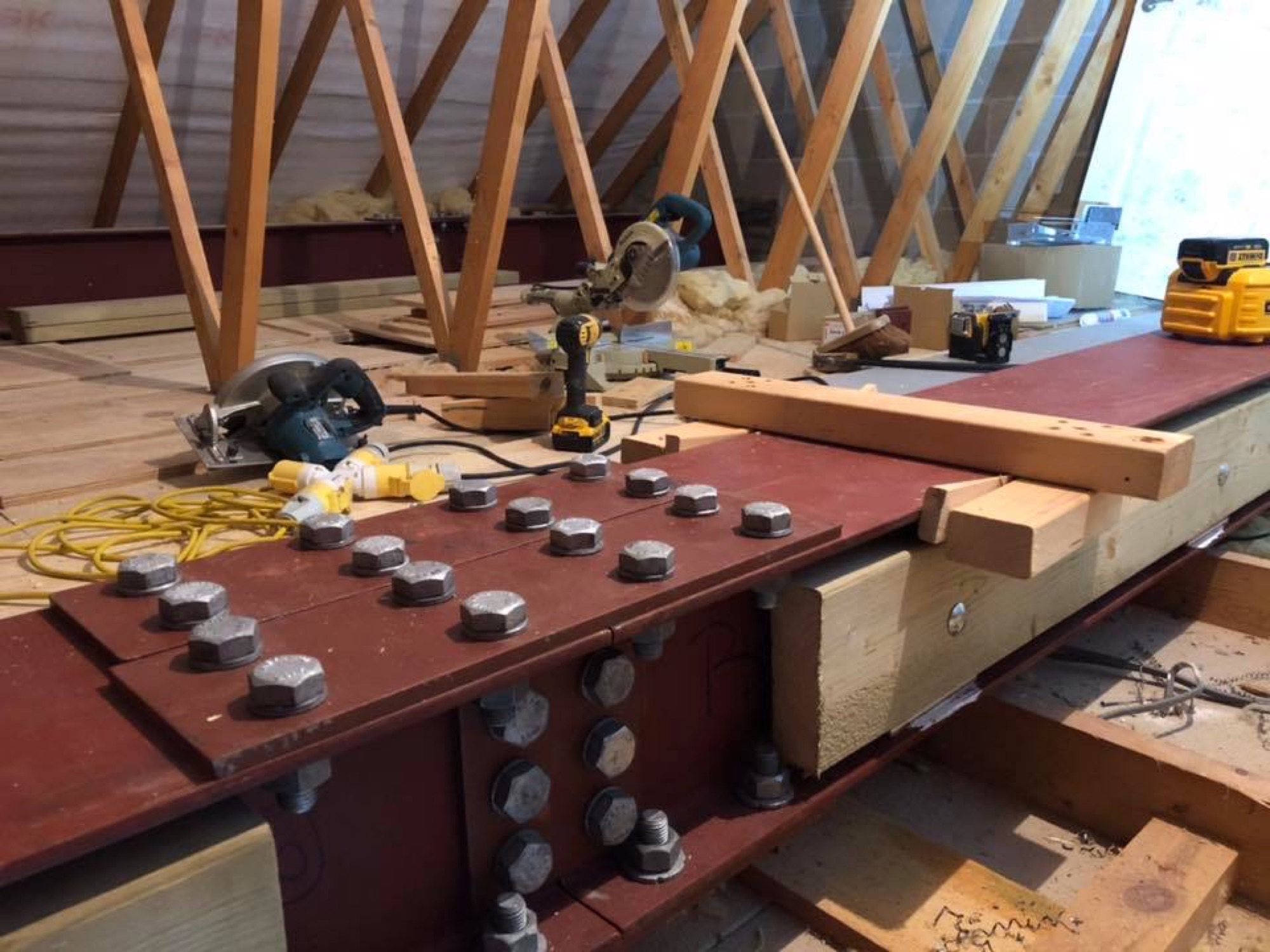 Truss Loft Conversion — detail view