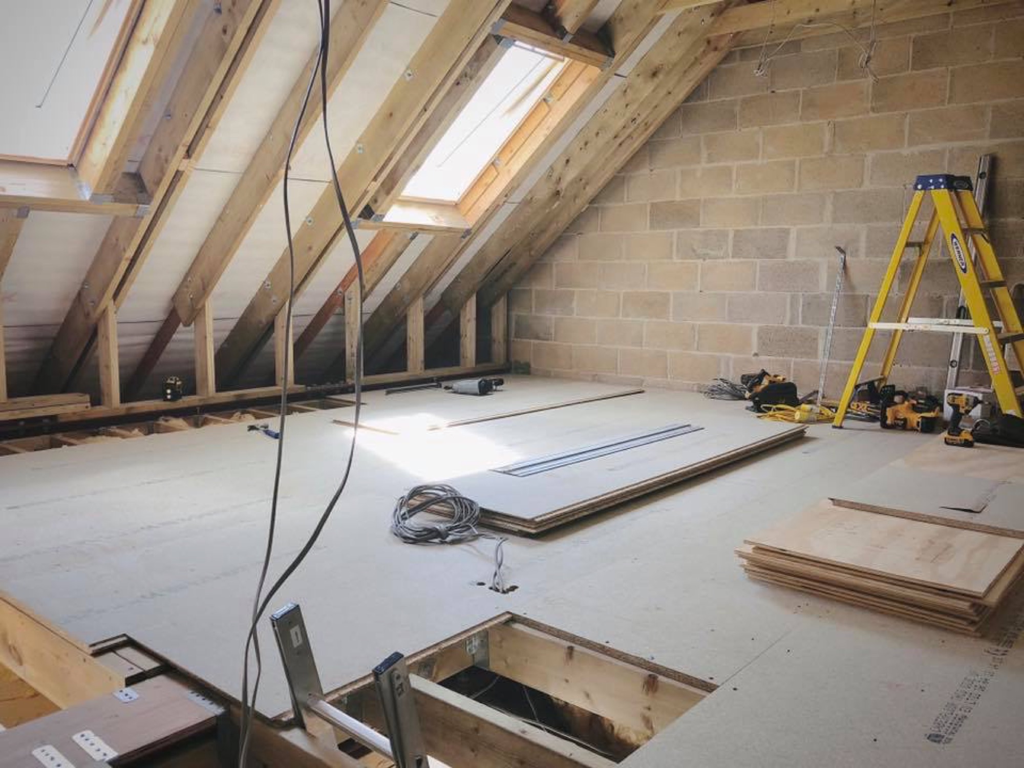 Truss Loft Conversion — craftsmanship detail